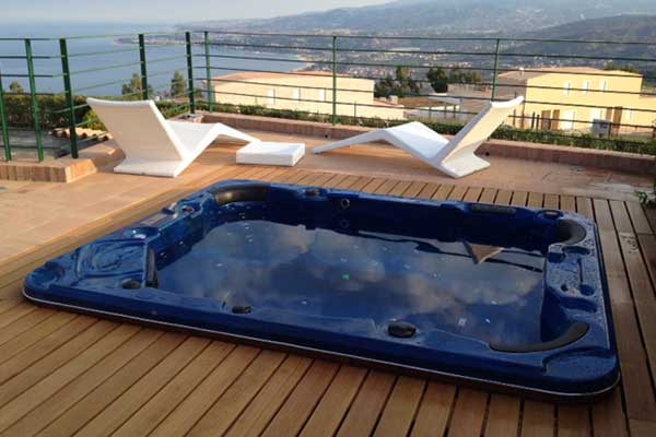 Mini piscina idromassaggio