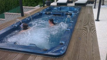 Minipiscina nuoto controcorrente