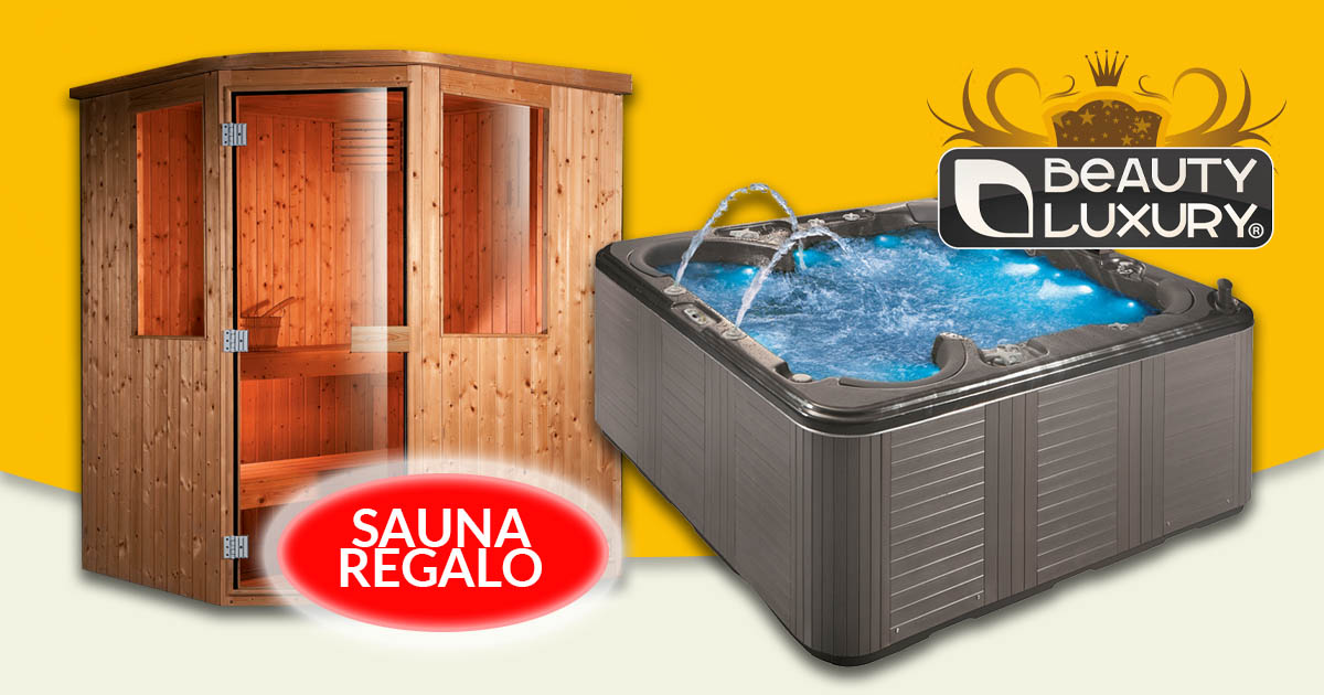 Acquista una minipiscina, in regalo una sauna finlandese!
