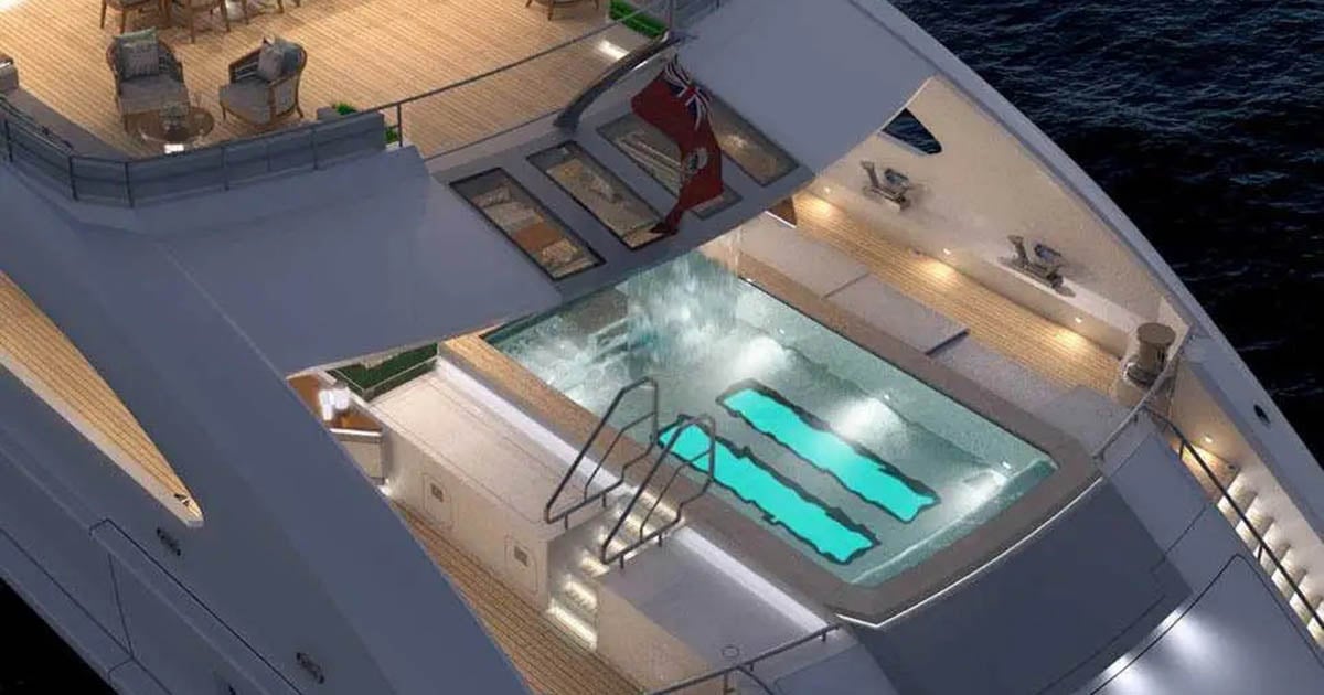 Cascata emozionale yacht