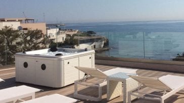 Articolo minipiscina su terrazzo bellariva monopoli