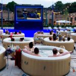 Minipiscine drive in whirpool cinema
