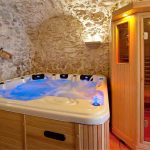 Minipiscina regalo sauna