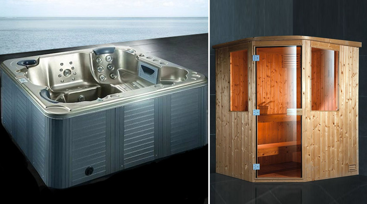 Ti regalo una sauna se compri questa minipiscina