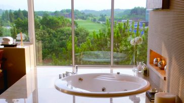 Minipiscina idromassaggio anti-stress per bagni padronali