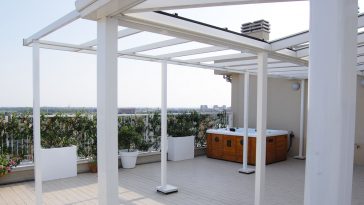 Minipiscine condominiali per tetti terrazze aree wellness