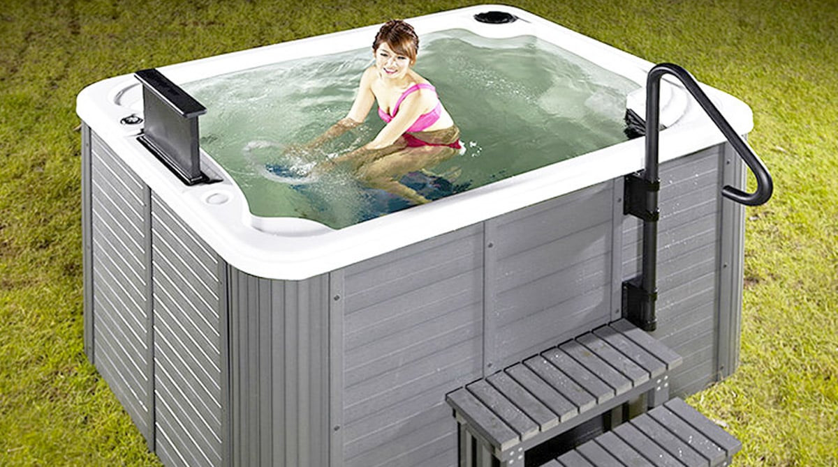 Minipiscine per lo spinning in acqua