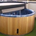 Minipiscine per balconi di forma rotonda