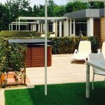 Minipiscine per giardini sul retro