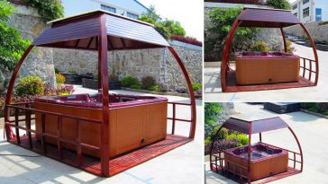 Minipiscina gazebo
