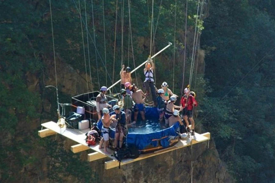 Idromassaggio estremo ponte gueroz