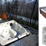 Minipiscina outdoor per incasso nella roccia