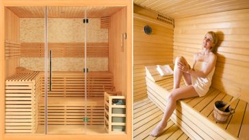 Sauna finlandese in sconto del 30%