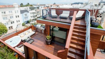 Idromassagio terrazza abitabile
