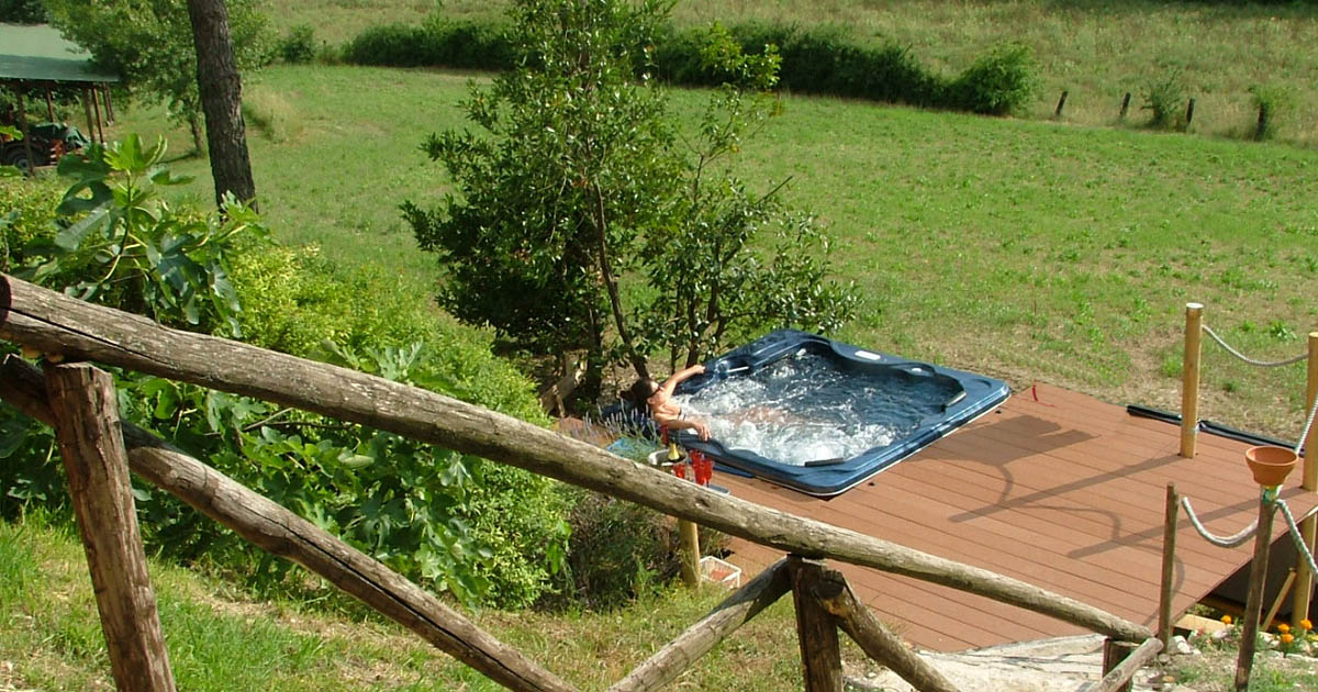 Minipiscina aspettando primavera