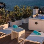 Minipisicina in terrazza con vista a monopoli