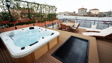 Posso mettere una minipiscina idromassaggio sul terrazzo