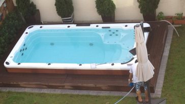 Piscina semi incasso