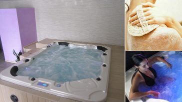 Effetto peeling con l'idromassaggio