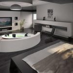 minipiscina idromassaggio in camera da letto