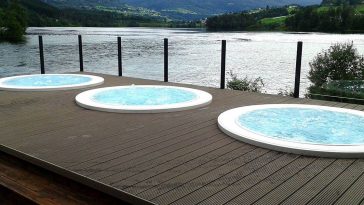 Minipiscina in terrazza