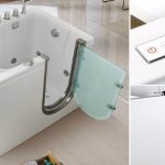 Vasca da bagno con idromassaggio per anziani e diversamente abili