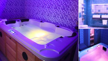 Idromassaggio per piccolissime stanze da bagno