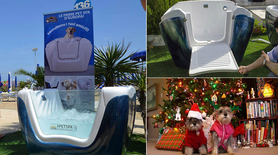 BL-581 pet spa regalo perfetto per il tuo fido per natale