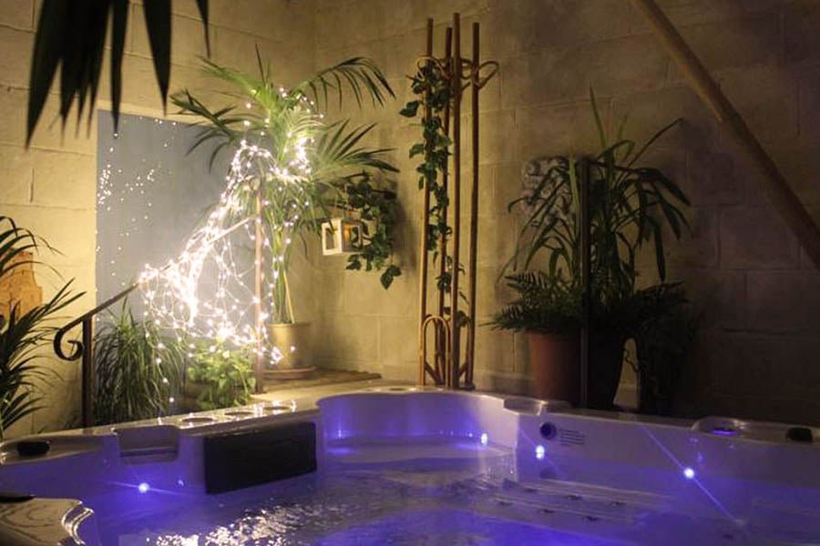 BL-808 minipiscina idromassaggio interno con lucine