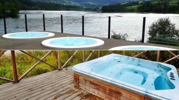 Tutto sull'installazione di minipiscine da esterno in banchine sul lago