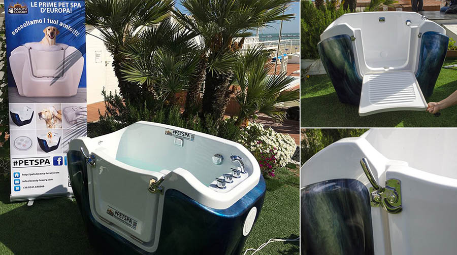 BL-581 pet spa trio dettaglio manopola
