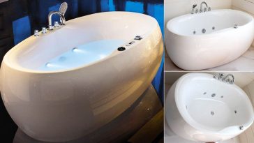 Idromassaggio ovale multi-tecnologica