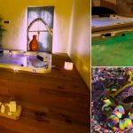 Il carnevale è in vasca con minipiscina cromoterapia