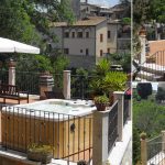 Minipiscina in terrazza solarium