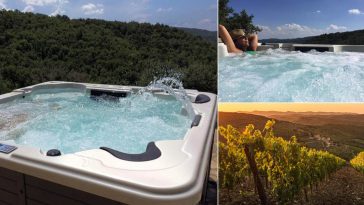 Pasquetta in minipiscina Monteraponi