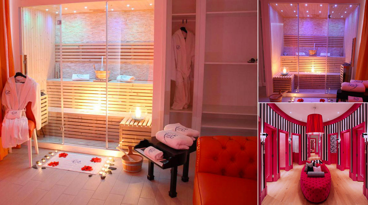 Idee per negozianti il camerino sauna attira clienti