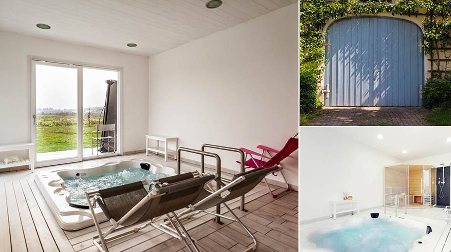 BL-801 minipiscina idromassaggi trio
