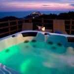Minipiscina per ristorante panoramico