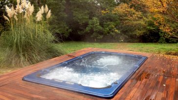 Minipiscina con sistema ritenzione temperatura