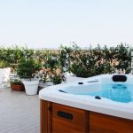Minipiscina terrazzo appartamento di citta