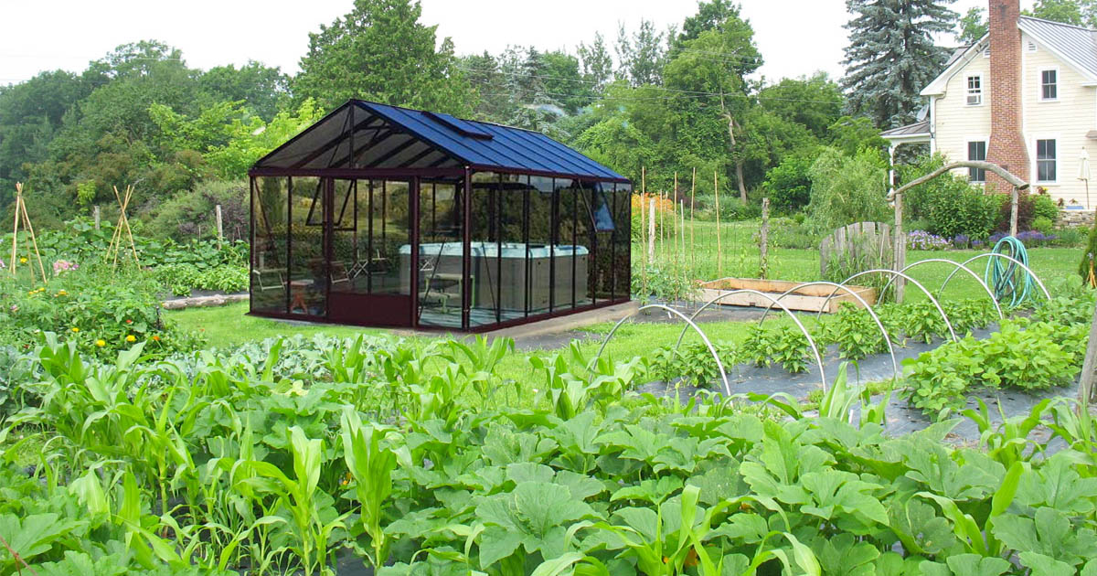 Minipiscina in the new orto giardino