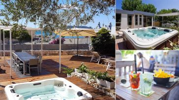 MiniPiscina idromassaggio per il tuo happy hour con gli amici