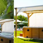 Minipiscina idromassaggio nel tuo gazebo tenda