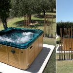 Minipiscina idromassaggio nel tuo oliveto biologico