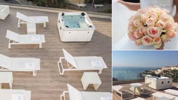 Minipiscina idromassaggio per il tuo matrimonio speciale
