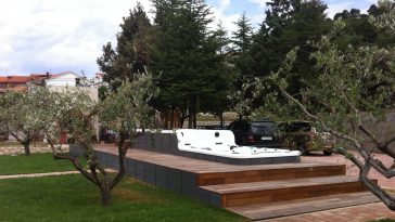 Minipiscina nuoto controcorrente nel tuo box auto