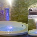Minipiscina idromassaggio salotto lightin design
