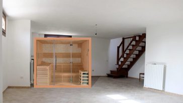 Sauna finlandese nel tuo seminterrato