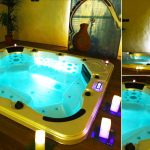 Minipiscina idromassaggio in arredo Marrakech