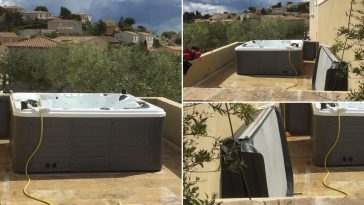 Minipiscina idromassaggio nel balcone del tuo appartamento indipendente
